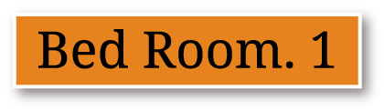 Bed Room. 1