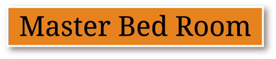 Master Bed Room
